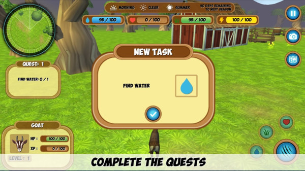 我的山羊模拟器游戏中文版 截图1