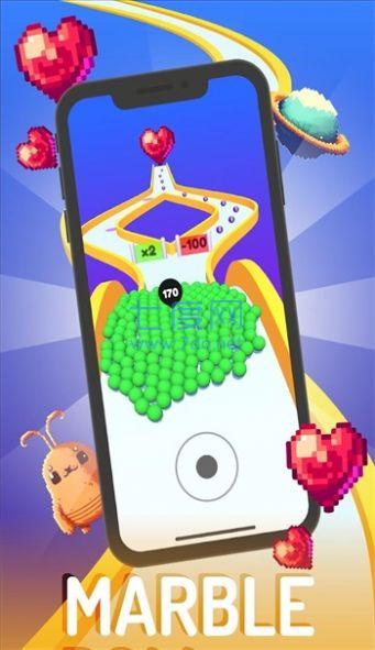 石球滚起来游戏