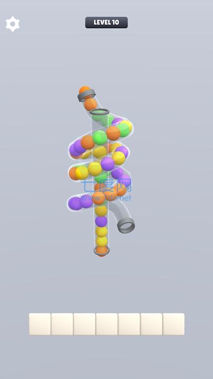 彩球管道游戏
