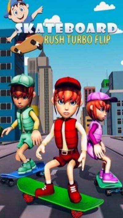 Turbo Skateboard Flip Stars Skater Game 2020(我滑板贼6游戏)