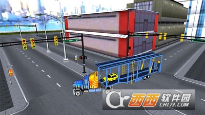 汽车运输车3D
