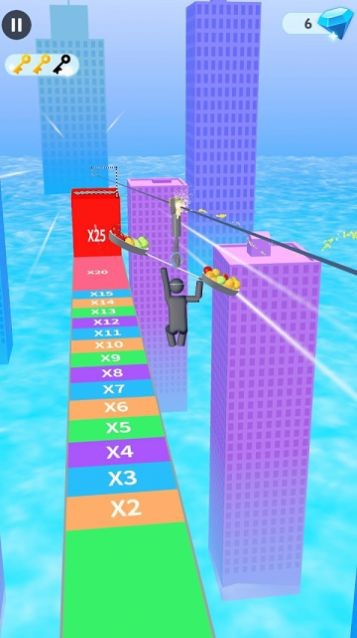 平衡木跑酷  v0.1