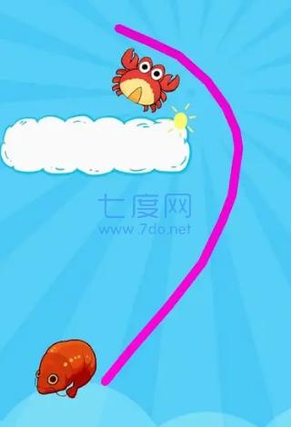 小蟹吃鱼游戏