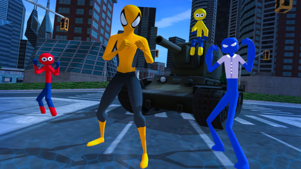 蜘蛛火柴人生存2021截图1