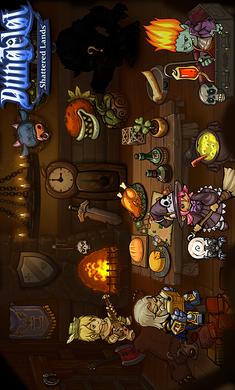 地牢破碎的土地