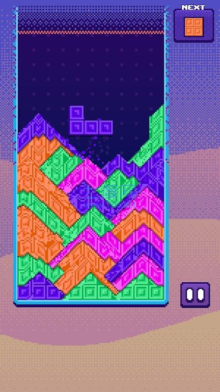 像素砂砖堆叠Sand Bricks