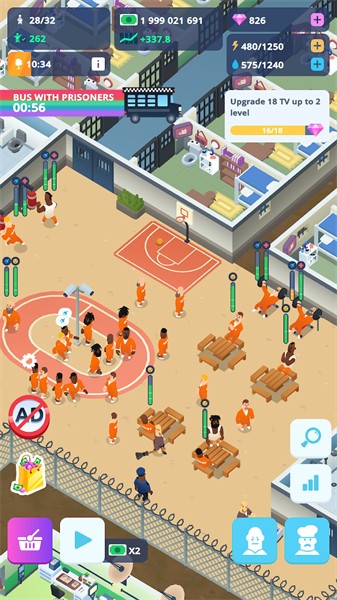 放置监狱帝国大亨免广告版 v1.1