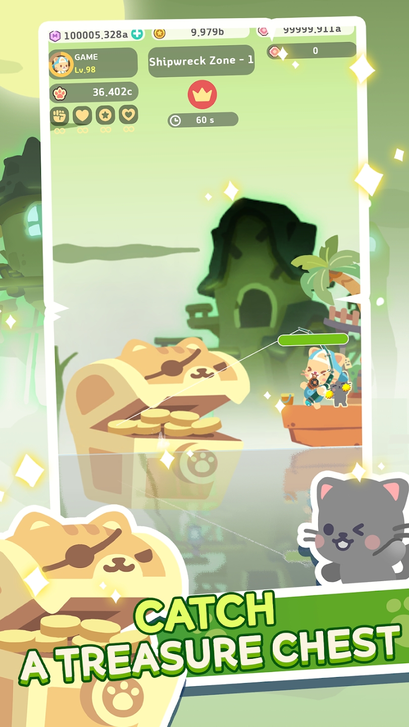 闲置钓鱼蔚蓝无限货币 v1.0.1