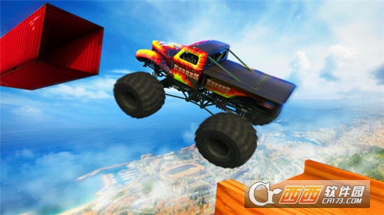 大脚怪特技赛车 v1.0