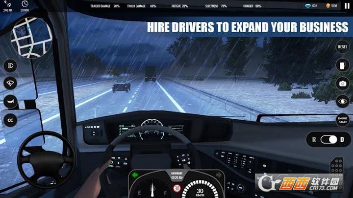 Euro Truck PRO 18(欧洲重卡车模拟) v1.1安卓版