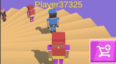 彩色小人滚梯大师