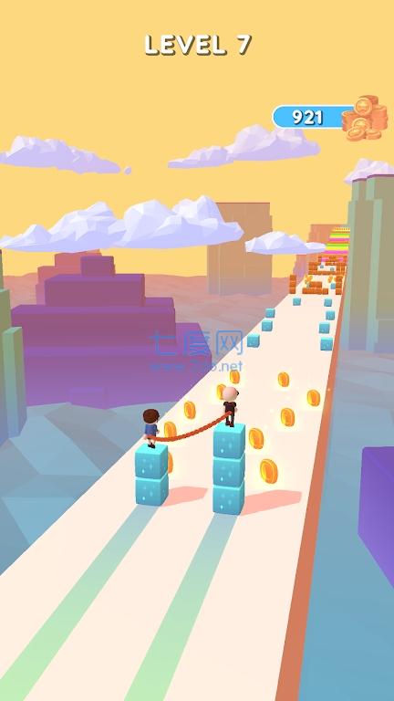 情侣立方体冲浪者游戏