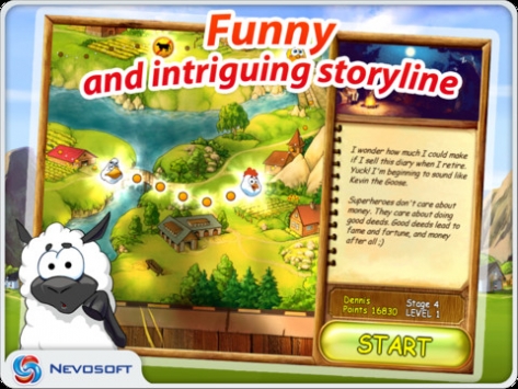 超级奶牛HD Supercow funny farm arcade platformer HD