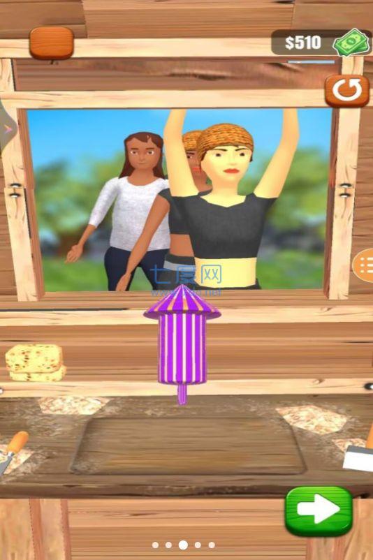 木材切割模拟游戏