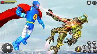 机器人飞行英雄游戏安卓手机版图片2