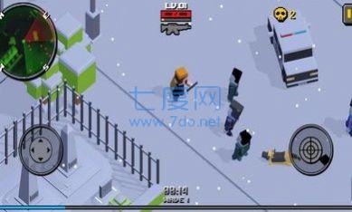 像素僵尸边境游戏