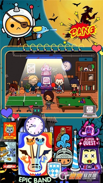 米加世界学校生活 v1.0