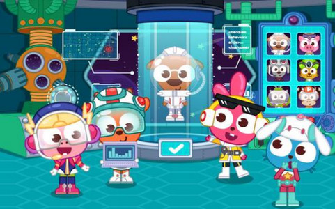 泡泡小镇宇宙飞船