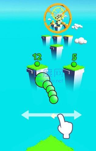 球蛇飞跃游戏