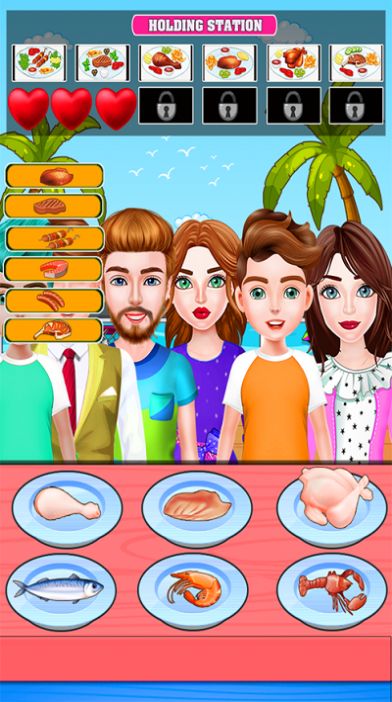 烧烤海海滩美食派对 v1.0