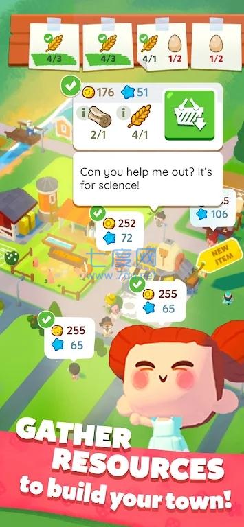 骰子城镇生活游戏