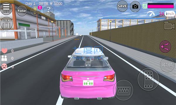 七七酱同款樱花校园模拟器英文版2022 v1.039.07