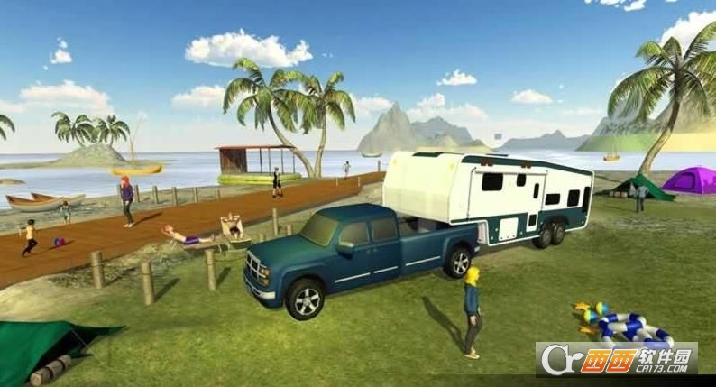 Offroad Camper Truck Simulator 17(越野露营卡车模拟17手游) v1.0.1