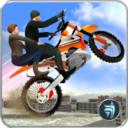 屋顶自行车骑手游戏