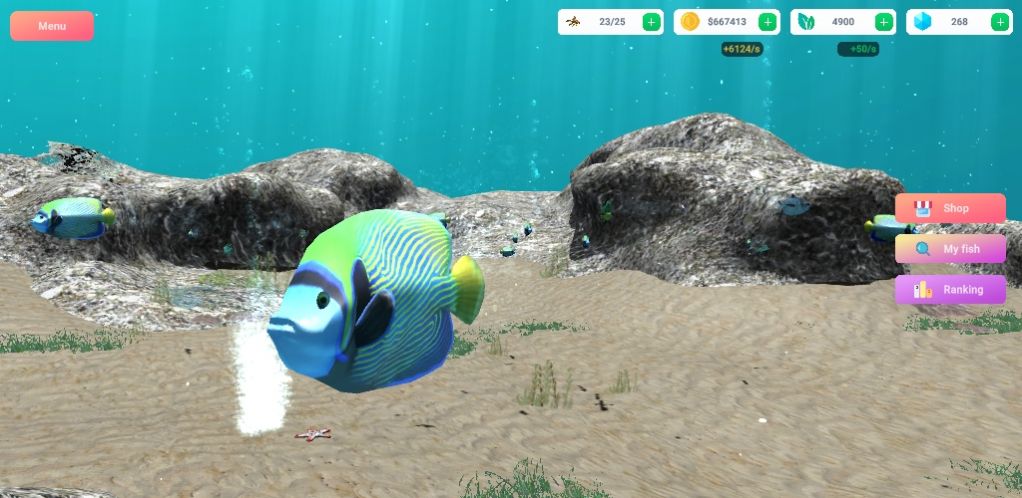 闲置3D深海水族馆游戏官方版(Fish Room)  v3.5.1