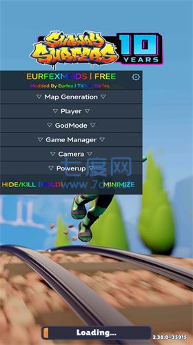 地铁跑酷hc写轮眼金币