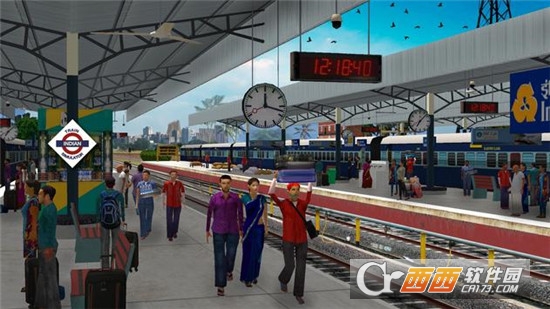 Real Indian Train Sim 2018(印度火车模拟器2019)截图1