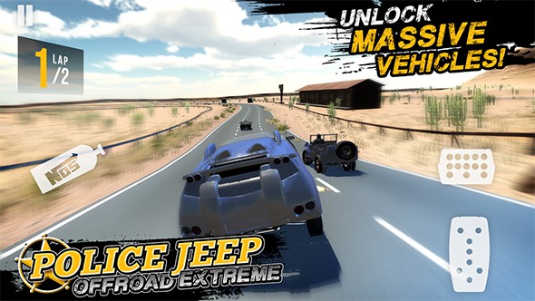 警用吉普车极限越野 v3.2.5
