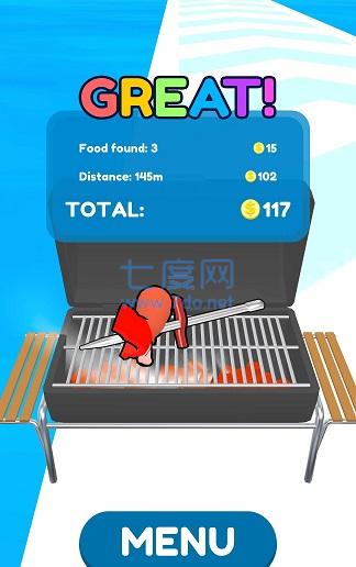 烧烤签狙击手游戏