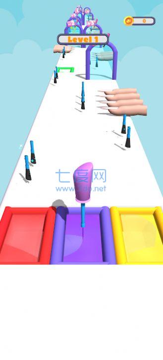 指甲刷跑酷游戏 v0.1