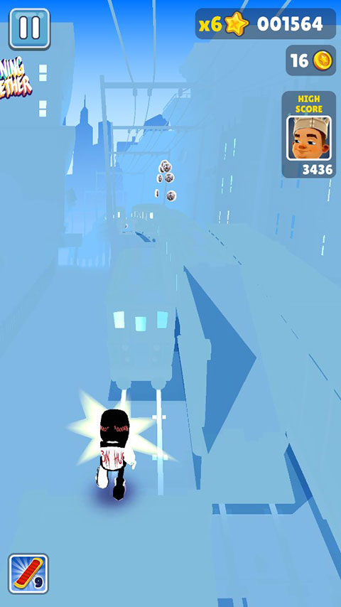 地铁跑酷冰火公益版 v1.0