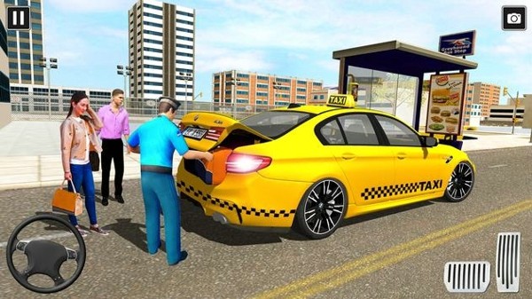 出租车疯狂司机模拟器3D游戏官方版(Taxi Dri v3.1.3
