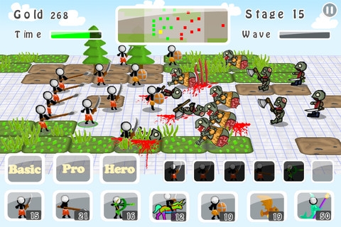 涂鸦战争 5 ：火柴人vs僵尸 Doodle Wars 5 Sticks vs Zombies