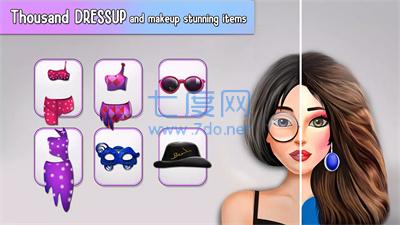 女孩化妆装扮Girls Fashion Dress Up Games v2.0.3