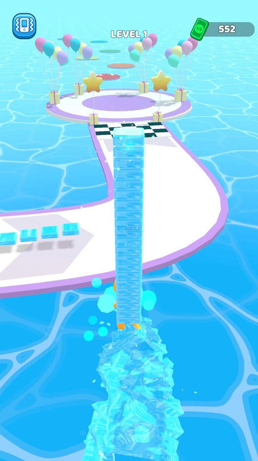 冰人冲刺奔跑游戏