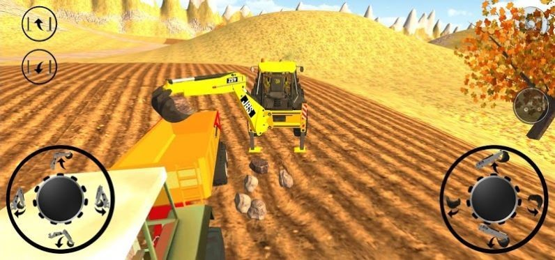 工地挖掘机施工 v1.0