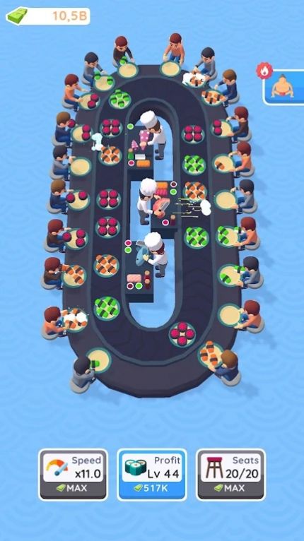 放置寿司吧3D游戏  v1.0