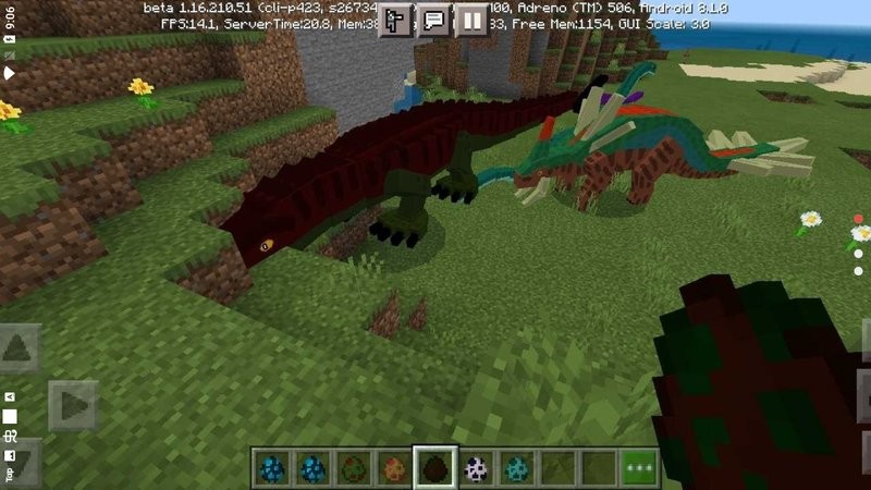 我的世界方舟生存进化模组手机版