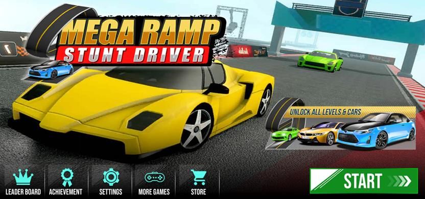 巨型斜坡特技车免费金币钻石安卓最新版  v5.2.2