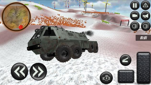 雪地8x8越野卡车(Truck Offroad 8x8 Snowy) v1.5