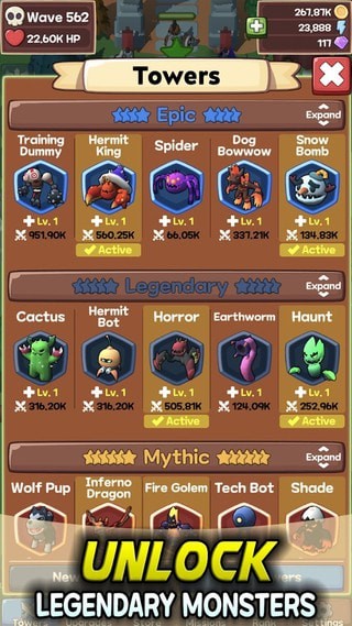 空闲怪物进化 v40