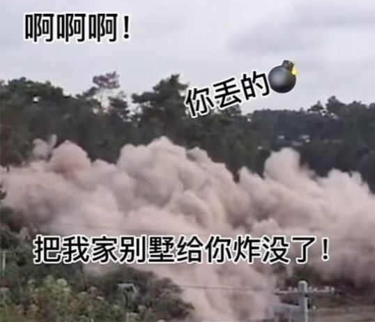 你把我家别墅炸没了动态表情包  v1.0