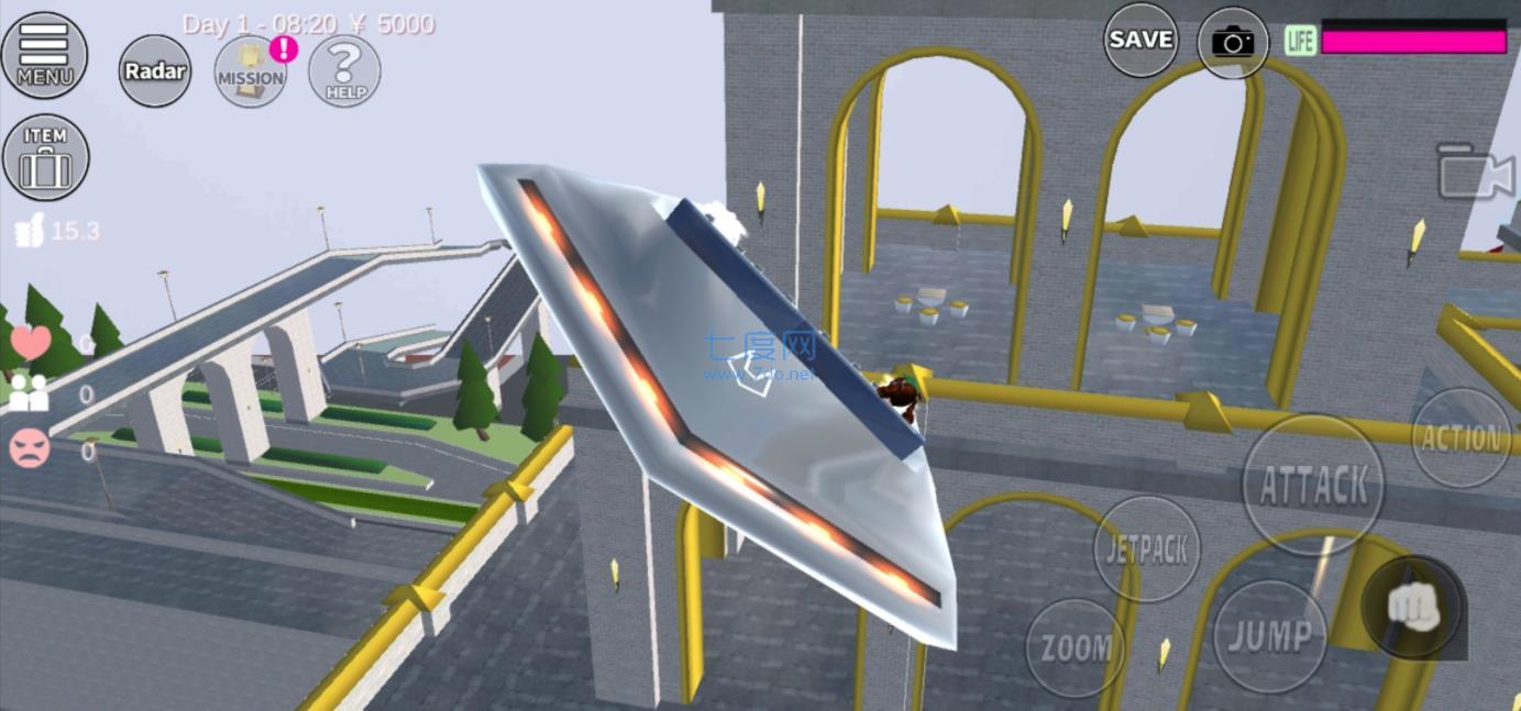 新版的樱花校园模拟器 1.039.55