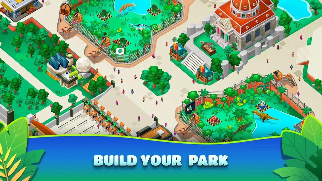 空闲恐龙公园大亨游戏官方版（Dinosaur Park）  v5.0.4