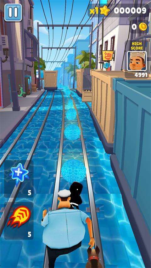 地铁跑酷蓝色金币定制版 v2.39.0