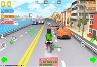 方块摩托骑士  v1.0